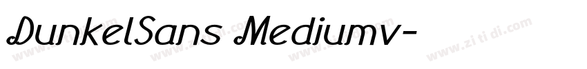 DunkelSans Mediumv字体转换